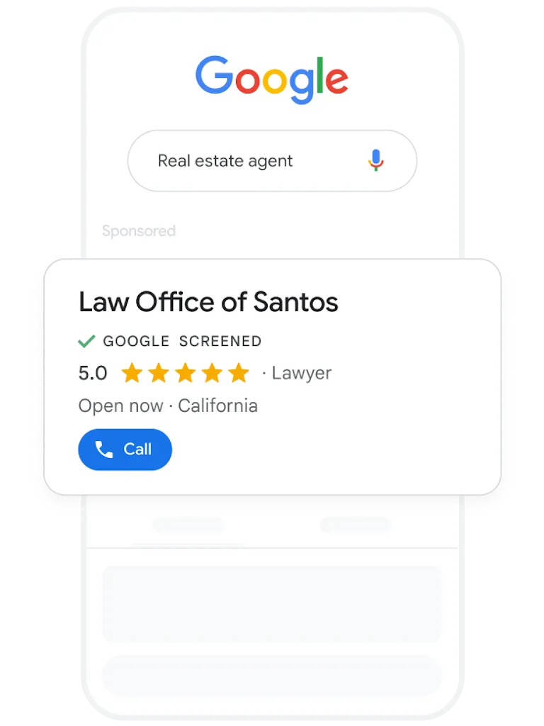 Google Local Services Ads Pay for Results