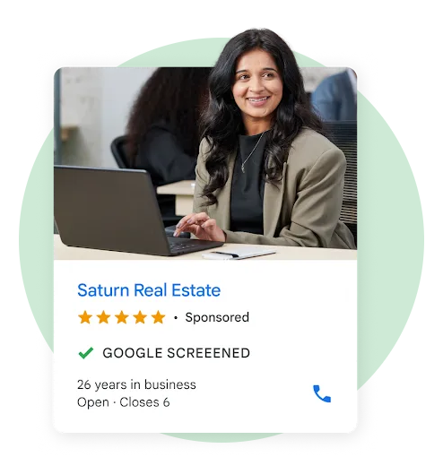 Google Local Services Ads Real Estate