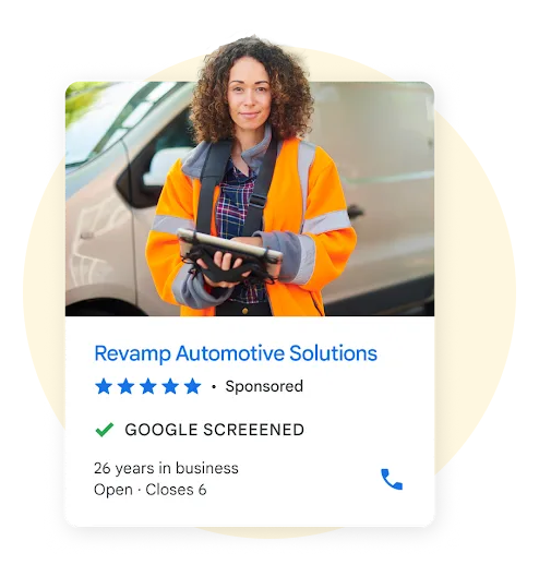 Google Local Services Ads Repair Shop